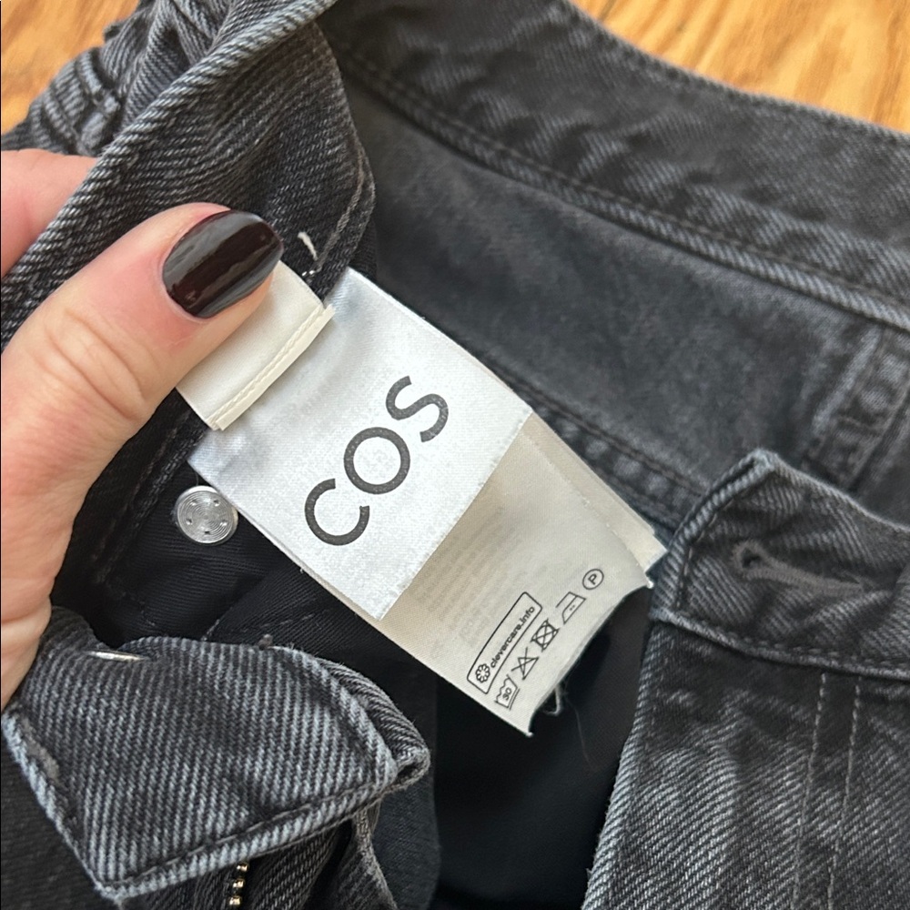COS - COLUMN STRAIGHT-LEG JEANS - Picture 7 of 8